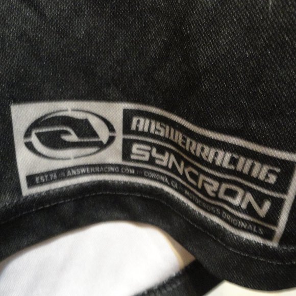 Answer Motorcross Jersery,Spell out sleeves~Has Snags~Xgames - Picture 5 of 7